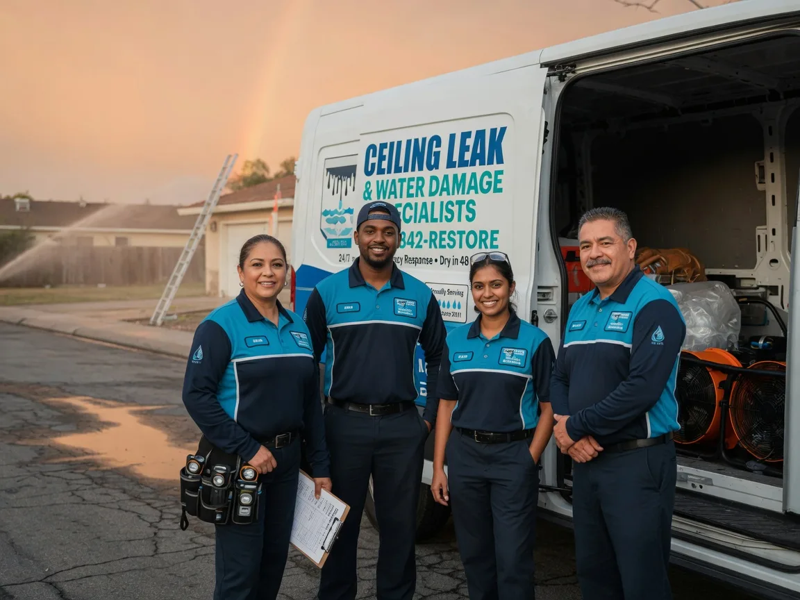 Ceiling Leak Cleanup company in Starlight, PA